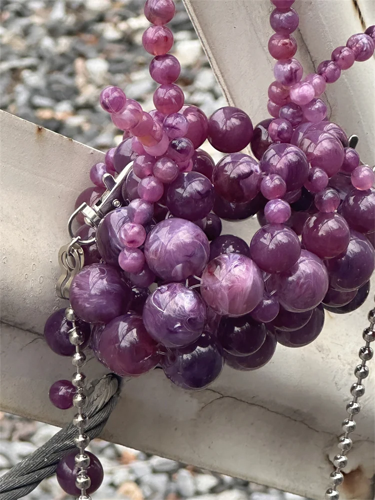 Girls Mini Purple Beaded Clutch Purse Women Evening Purses and Handbags Luxury Wedding Party Bridal Clutches Bags