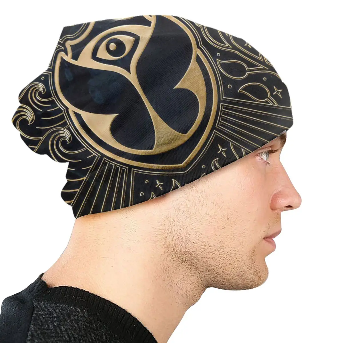 قبعات Skullies Beanies للجنسين ، قبعة منسوجة دافئة ، الهيب هوب ، بلجيكا ، الرقص الإلكتروني ، مهرجان الموسيقى ، قبعات غطاء محرك السيارة ، قبعة تزلج