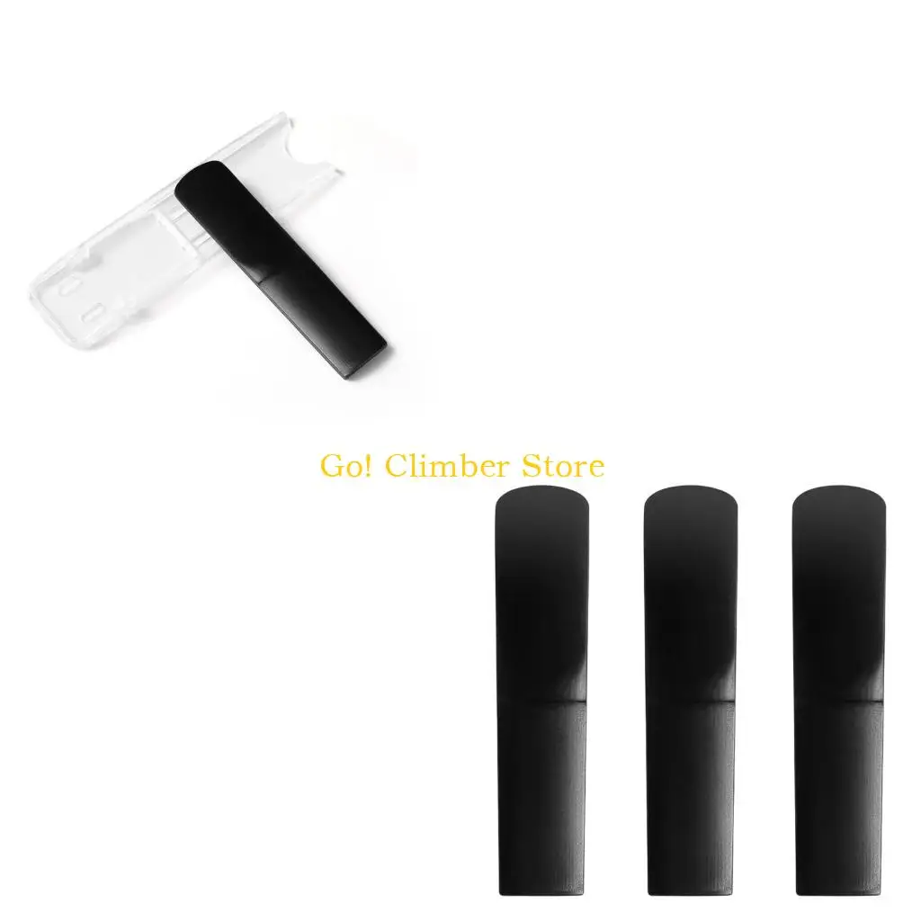 Q84C Set of 3 Synthetic Resin Clarinet with Plastic Protective Covers for Long Lasting Performances and Comfortable Play