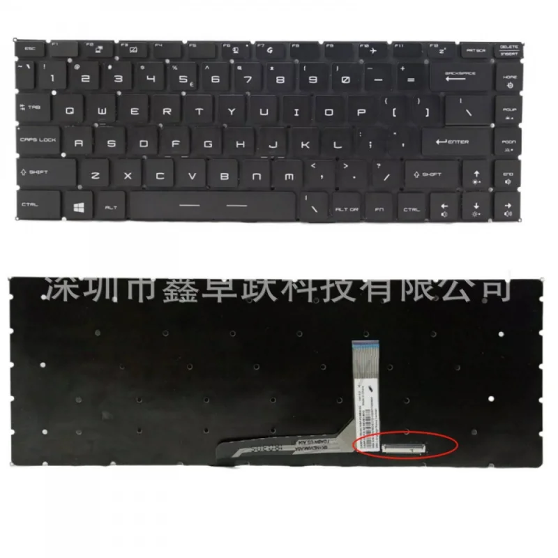 Sx+ For MSI GF63 9RCX 9SCSR 8RD 9SCXR 8RC Thin 10SCXR 10UD UC SC Laptop Keyboard