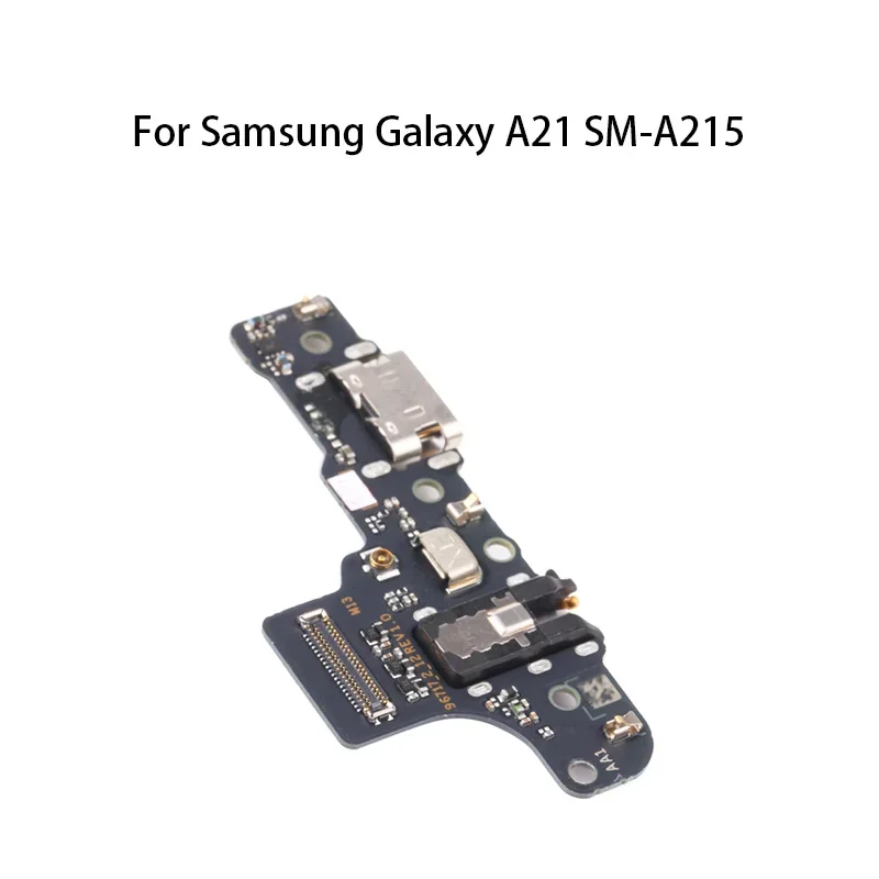 USB Charge Port Jack Dock Connector Charging Board Flex Cable For Samsung Galaxy A21 SM-A215