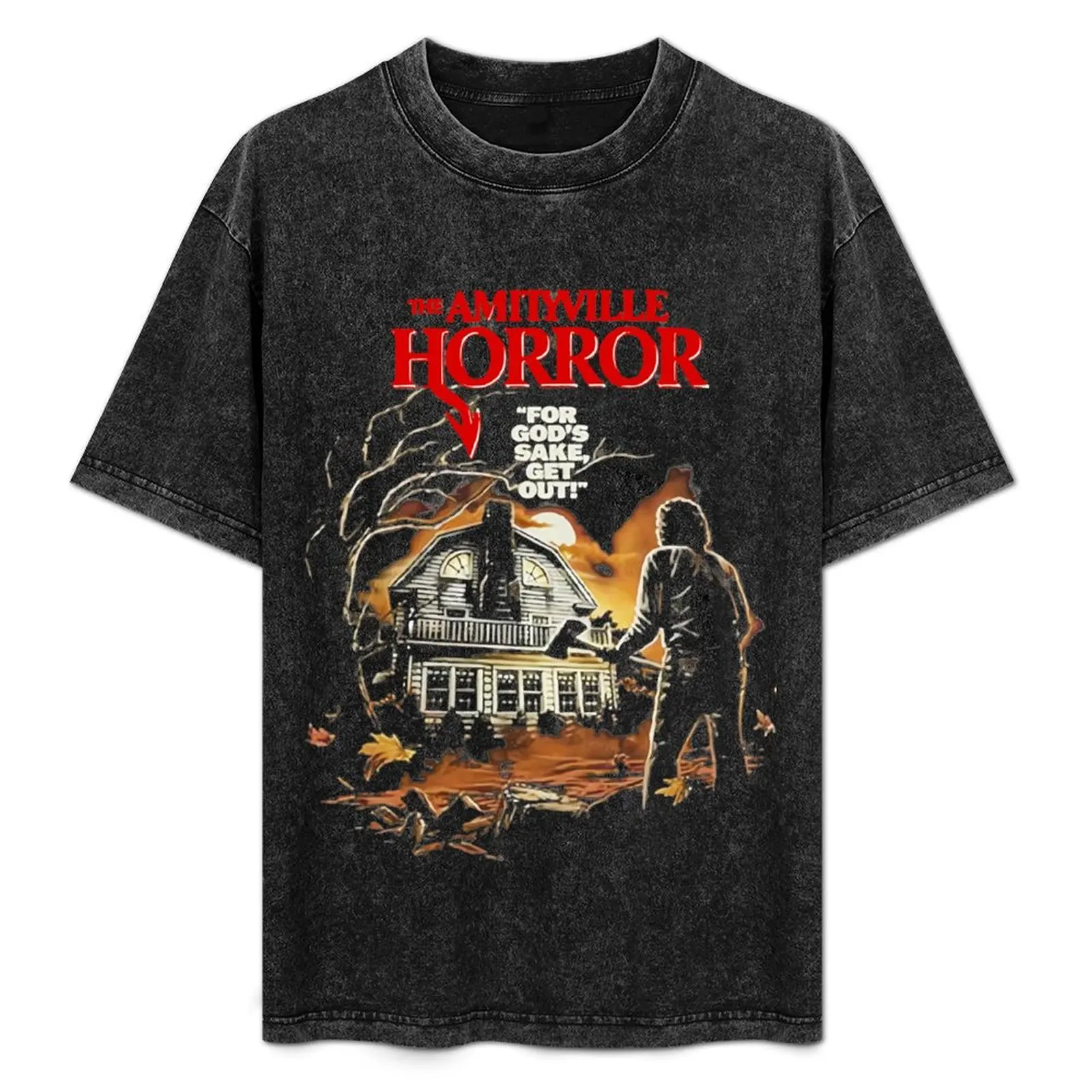 

the amityville horror classic movie Classic T-Shirt Big and Tall Basic Tee Shirt