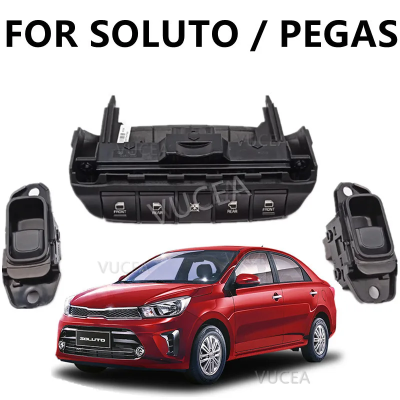 1pcs Door Window Glass Lifting Control Lifter Switch For Kia SOLUTO PEGAS 2018 -2022 OEM 93580H7000WK 93580-H7000WK 93590H7000WK