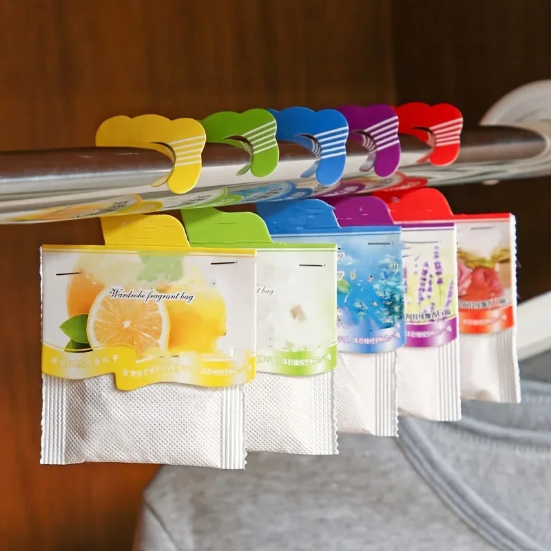 10pcs Scented Bags Natural Aromatherapy Fragrance Sachets for Closet Shoe Cabinet Home Hotel Bedroom Car Air Freshener