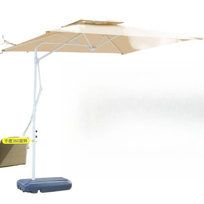 Courtyard umbrella terrace balcony stall big sun umbrella villa garden