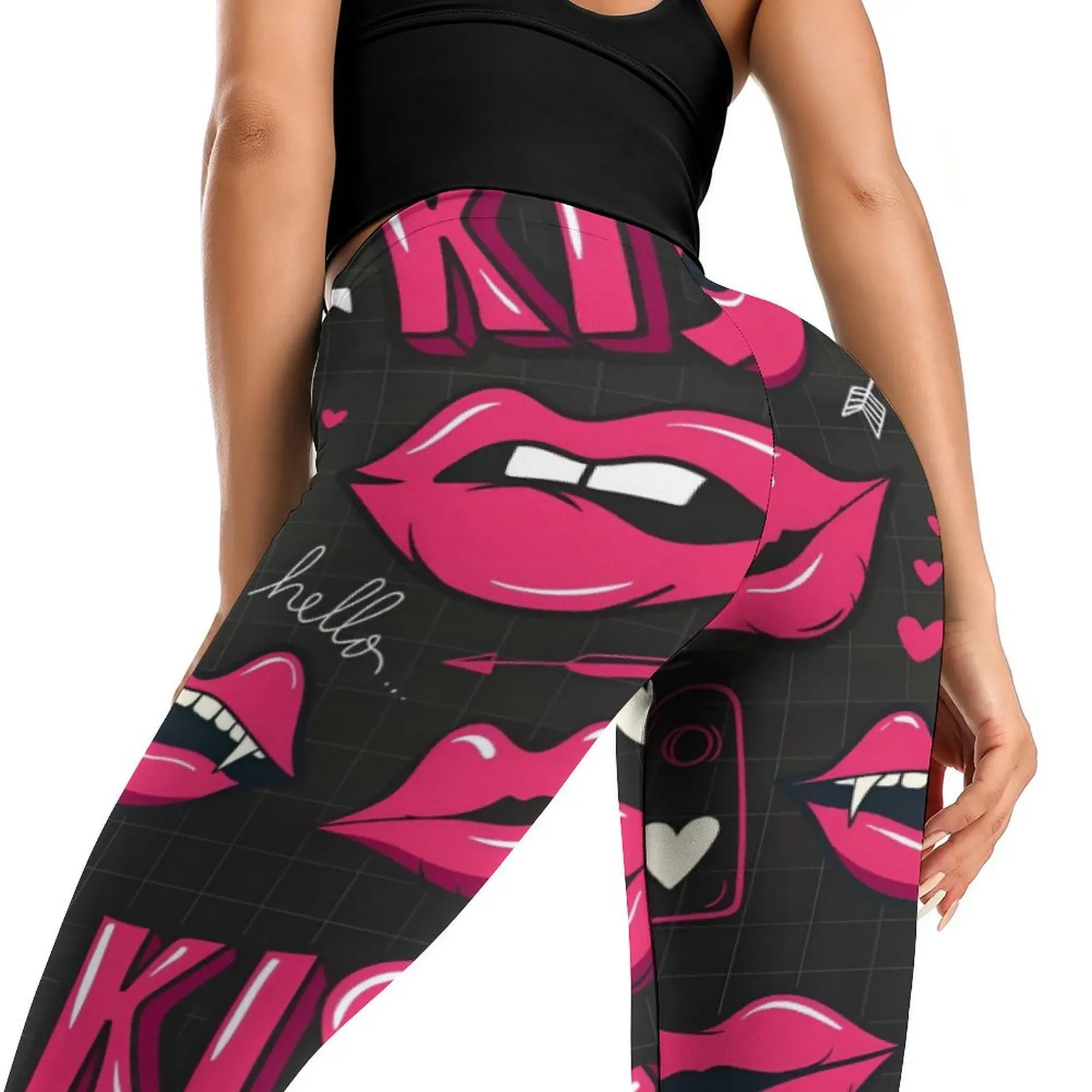 Leggings para mulheres calças de yoga treino levantamento de bunda corpo shaper compressão activewear roupas de ginástica