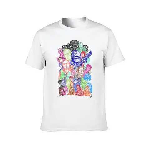 Great Ensembles, Stycke nr 1 / Robocop (1987) T-shirt t-shirts för män bomullst-shirts för män grafiska t-shirts 10 best sales Robocop-cosplay - №6