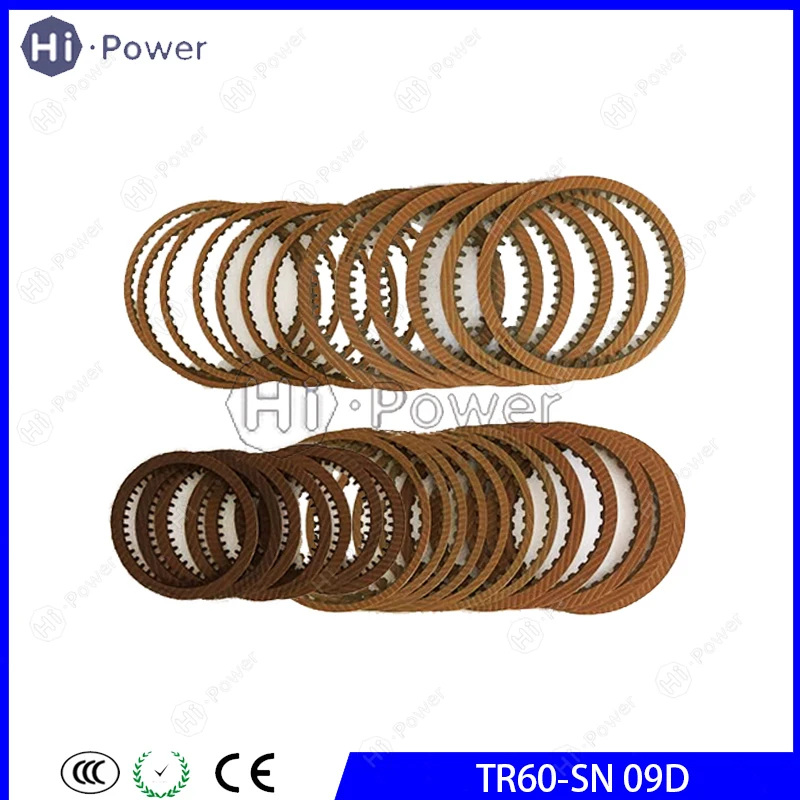 TR60-SN 09D Auto Transmission Clutch Plate Friction Plate For AUDI VOLKSWAGEN Car Accessories TR60SN Gearbox Disc Kit