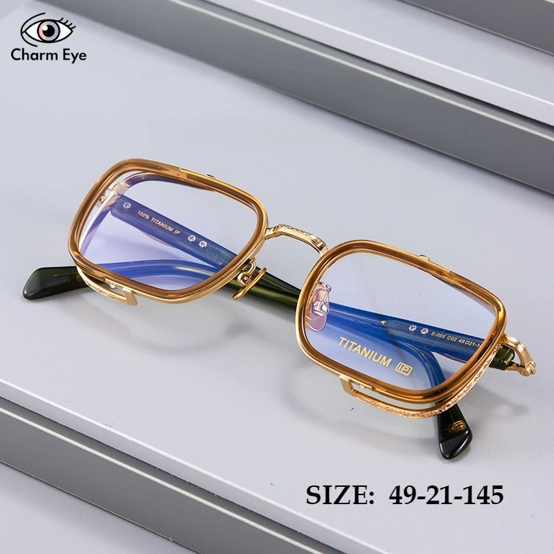 

Glasses Frame Women Original Classic High End Ultra Light Pure Titanium Japan Men Retro Optical Myopia Prescription Eyeglass