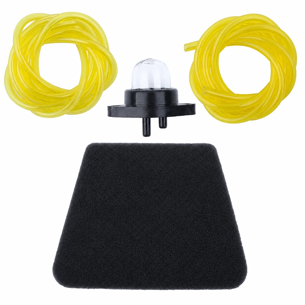 Air Filter Primer Bulb Fuel Line Kit for Poulan Craftsman Poulan Pro Husqvarna Chainsaw Replaces 530037793 530069247 530069216