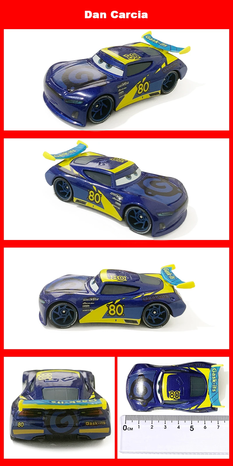 Pixar Cars 3 Spielzeug Lightning McQueen 1:55 Diecast Neue Generation Nummerierte Rennfahrer Metall Diecast Legierungsautos Spielzeug Geschenke – Detail 16