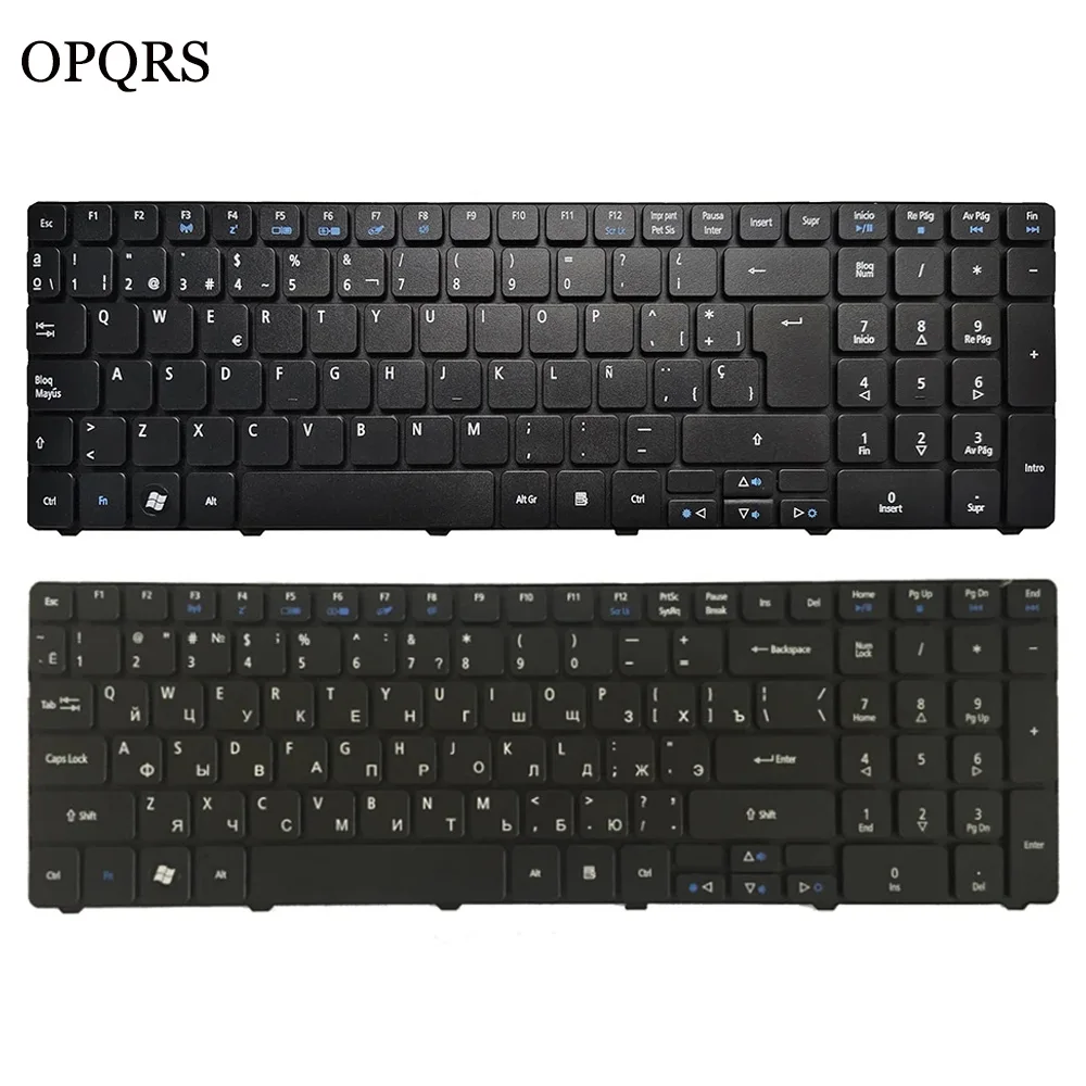 NEW for Acer TRAVELMATE TM 5742G 5742 5742Z 5742ZG 5335 5542 5542G 5735 5735G 5744 5744Z Spanish/Russian laptop keyboard