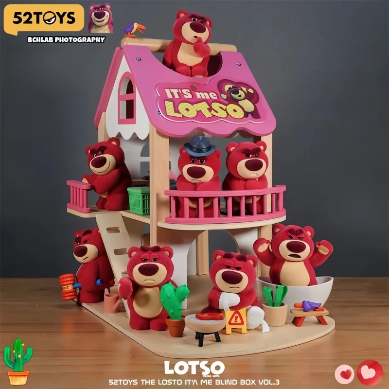 

Authentic New Hot Sale 52toys Lotso It'S Me 3 Series Blind Box Trendy Toy Figures Ornament Cute Toys Surprise Festvial Toy Gifts