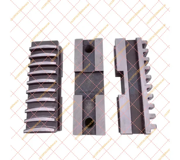 K11-250 3-Jaw Self-Centering Lathe Chuck Manual Machine Tool with Separate Master and Top Jaws