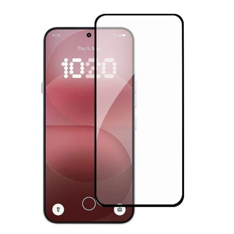 

For Nothing Phone 4A Pro Anti Blue Tempered Glass Screen Protector for Nothing Phone 4APro Black Edge Clear Protective Film