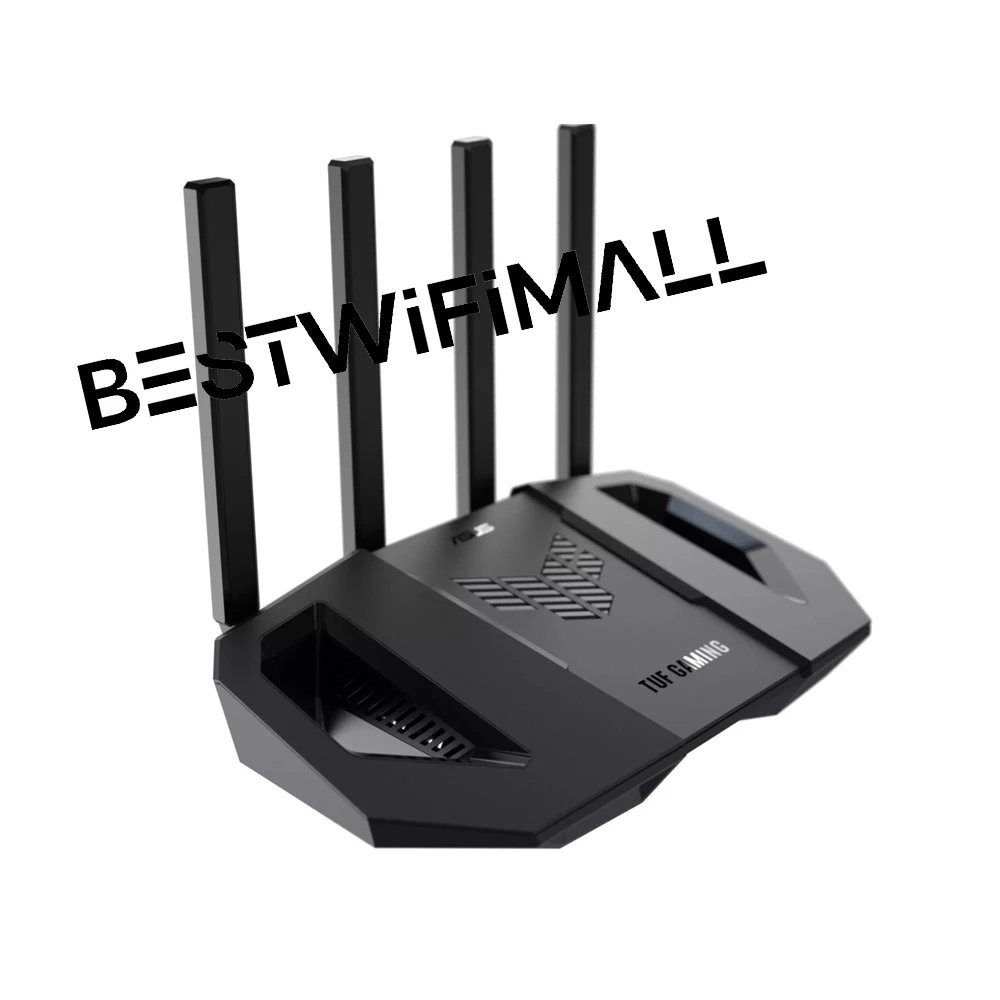 Imagem -03 - Asus-roteador Gaming Dual Band Tuf-be3600 Tuf Gaming Be3600 Wifi Equipado com Broadcom Poderoso Soft Air Mesh