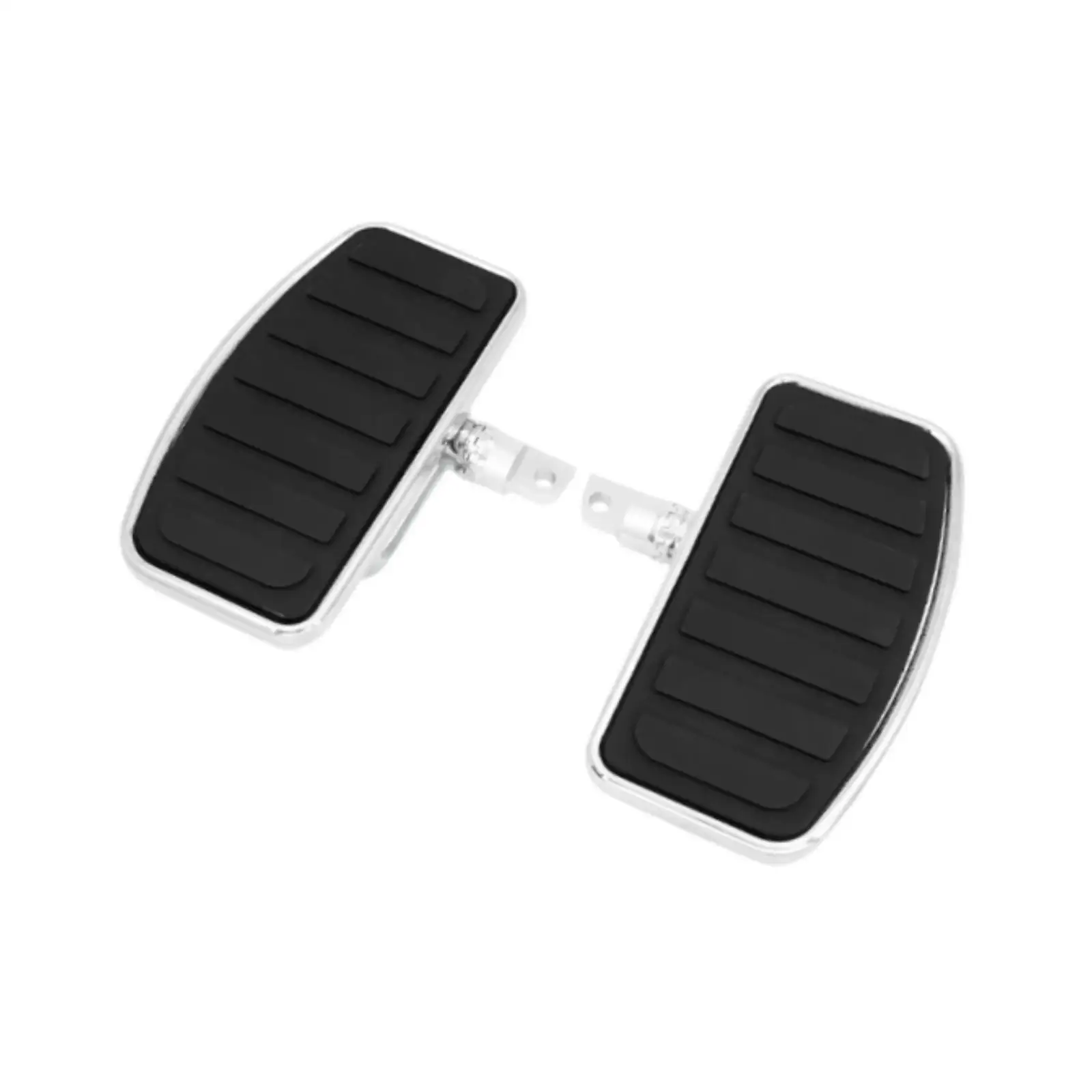 Фото Мотоциклетная подножка в сборе: простая установка, резиновый стальной блок для Yamaha V Star, Drag Star, Virago