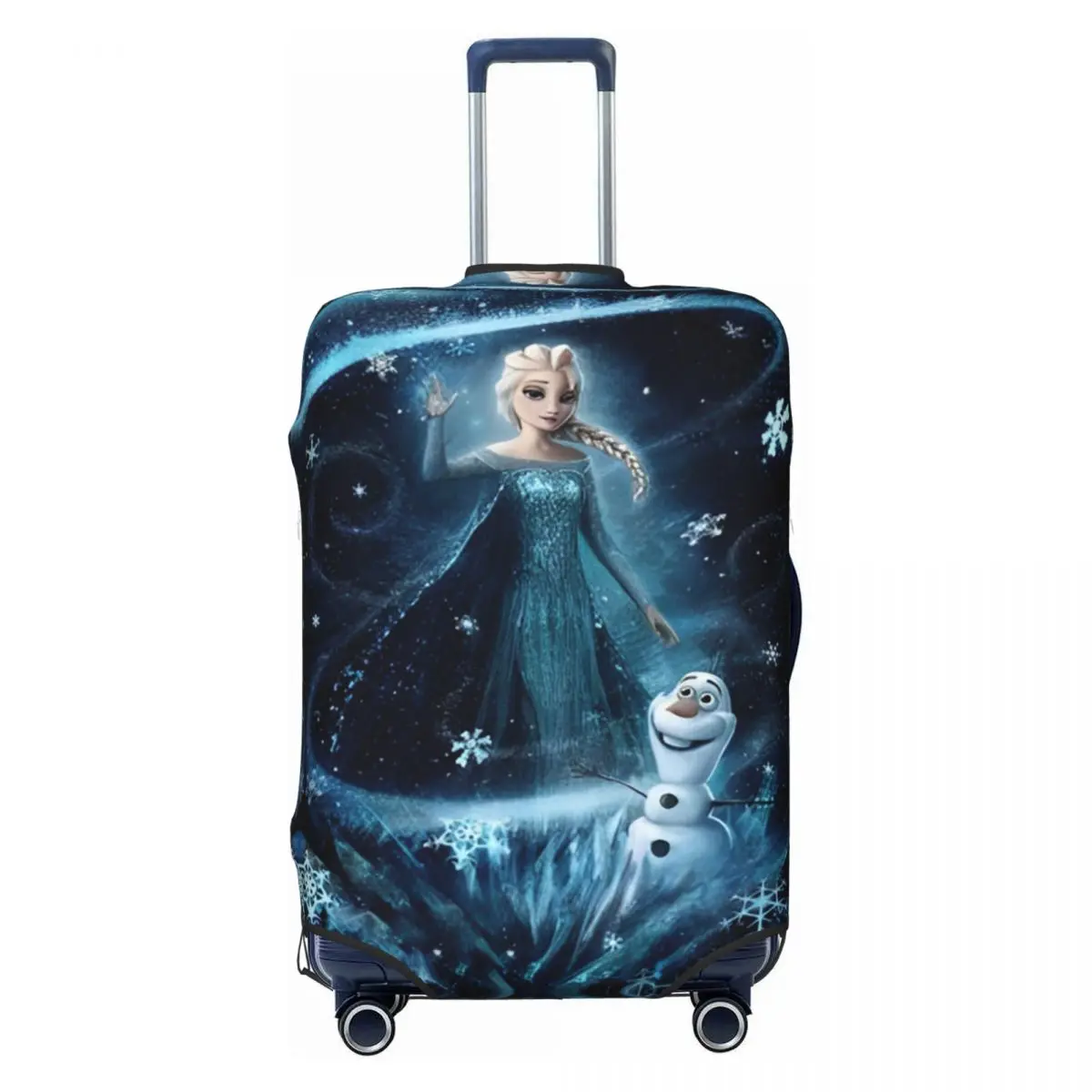 Frozen 2 Elsa Sophia Cartoon Valigia Cover MINISO 2024 Nuova serie Princess Vacanza Affari Utile Custodia protettiva per bagagli