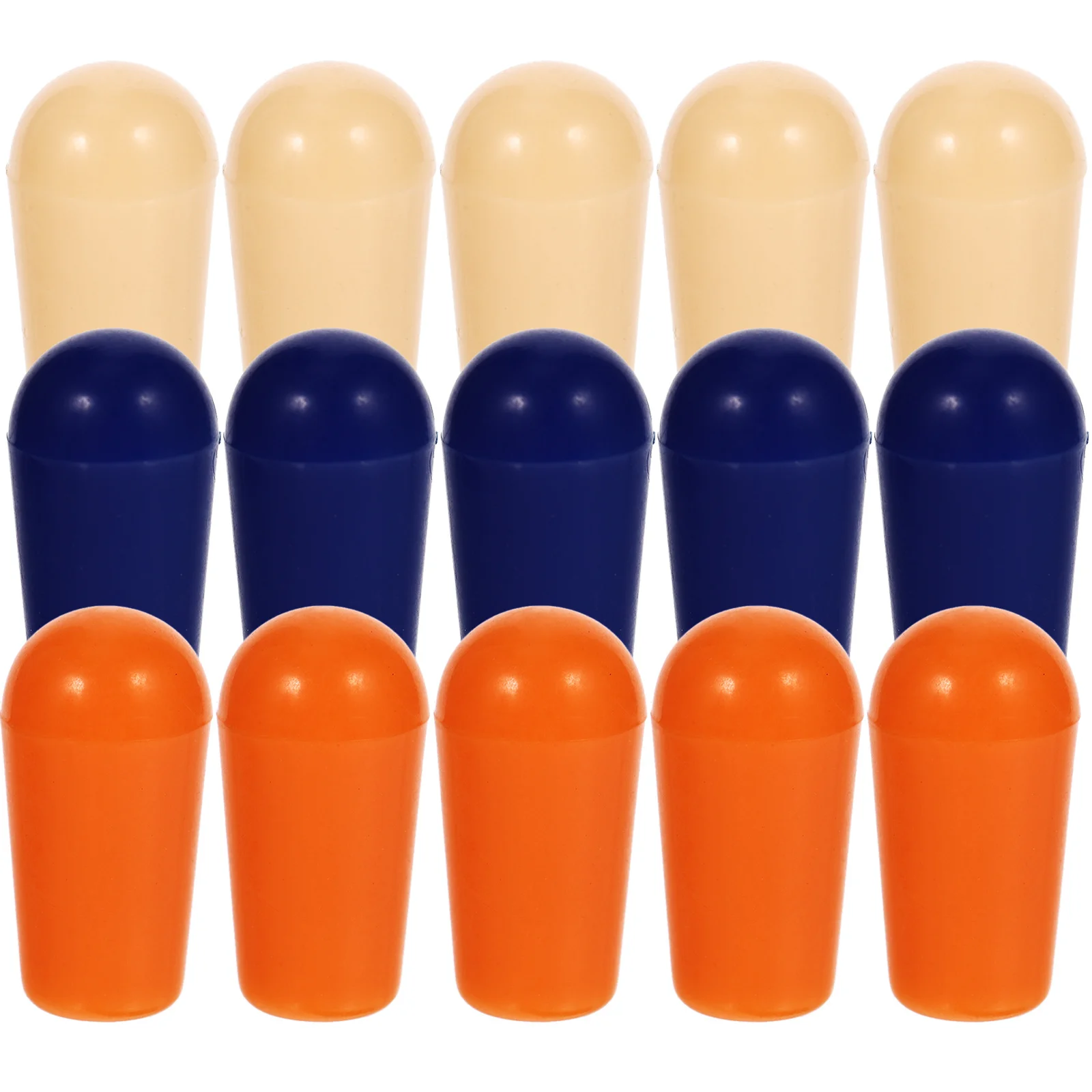

15Pcs Electric Guitar 3 Way Toggle Tip Caps Colorful Threaded Durable Replacement Accessories Parts Guitar Toggle Ewitch Caps