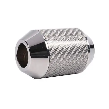 HiFi Audio Speaker Cable Y‑Splitter Boots Silver Carbon Fiber Shell Wire Separator Protector Cover