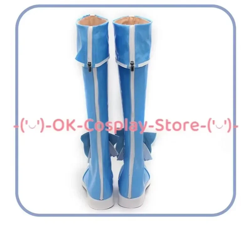 [Customized] Gushing Over Magical Girls Minakami Sayo Cosplay Shoes Anime Roleplay Prop Halloween Carnival Party PU Leather Boot