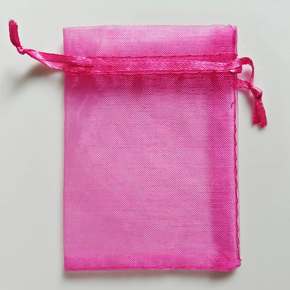 25/50/100 stücke Organza Geschenk Beutel Mehrfarbige Kordelzug Beutel Für Süßigkeiten Schmuck Tasche Verpackung Hochzeit Geschenk Taschen Organza Beutel