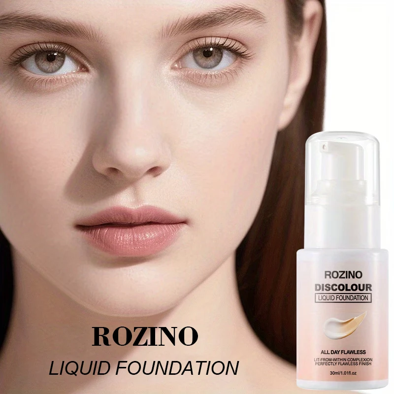 24-Hour Long-Lasting Moisturizing Liquid Concealer, Brightens and Covers Blemishes, Color-Changing Foundation BB Cream