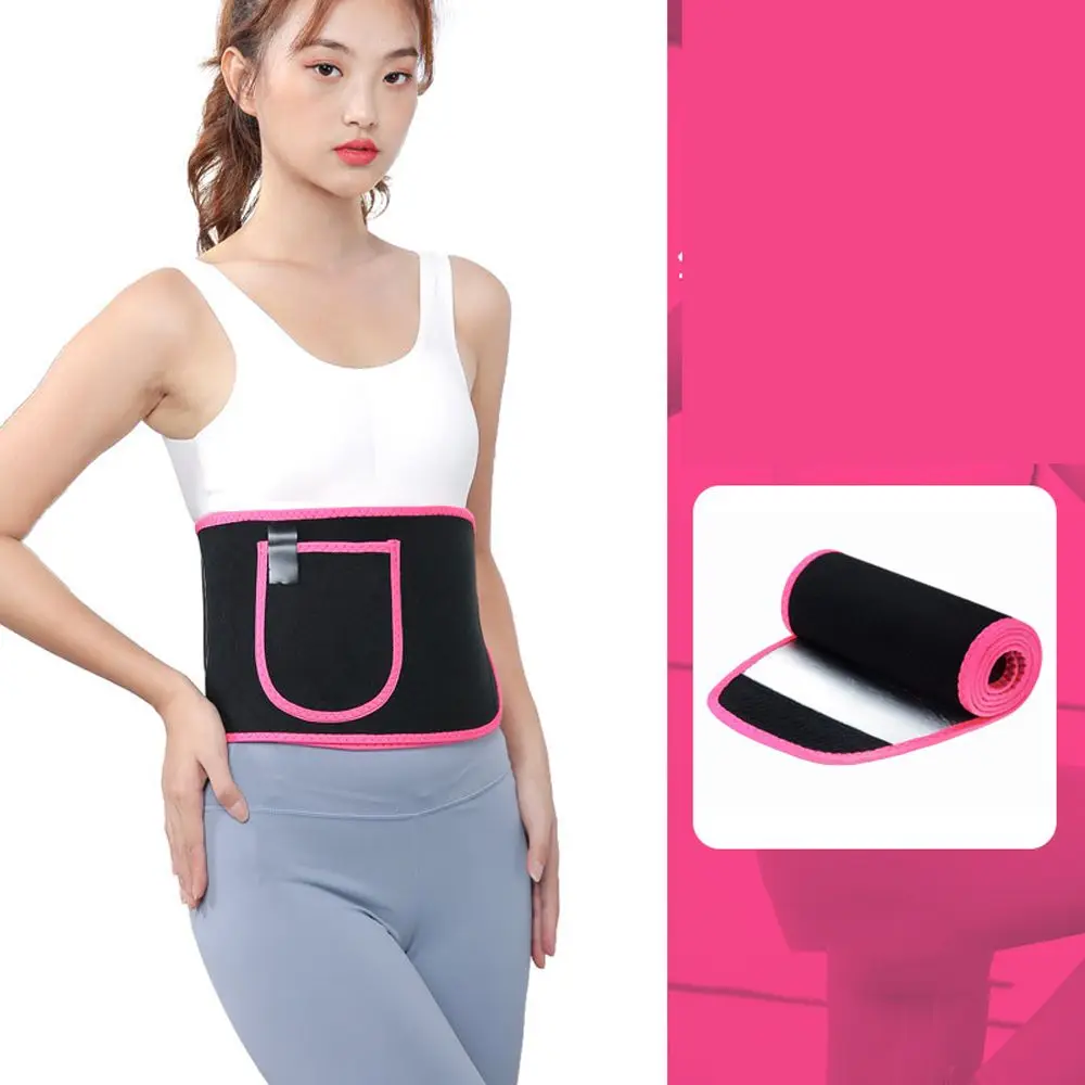 Modellierung Gurt Fett Brennen Zubehör Taille Bauch Trimmer Abnehmen Schweiß Gürtel Body Shaper Wrap Band Sport Taille Supporter