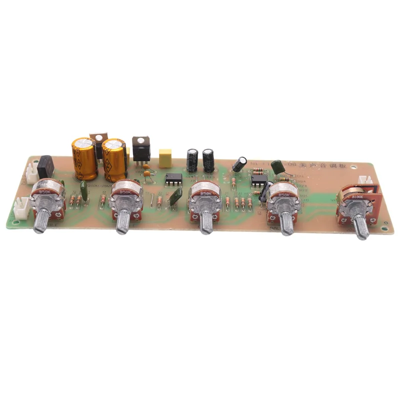 

AB42-3X 2,0 HIFI AN4558 Аудио предусилитель Bass Midrange Treble Balance Регулируемый предусилитель Готовая плата с контролем тона