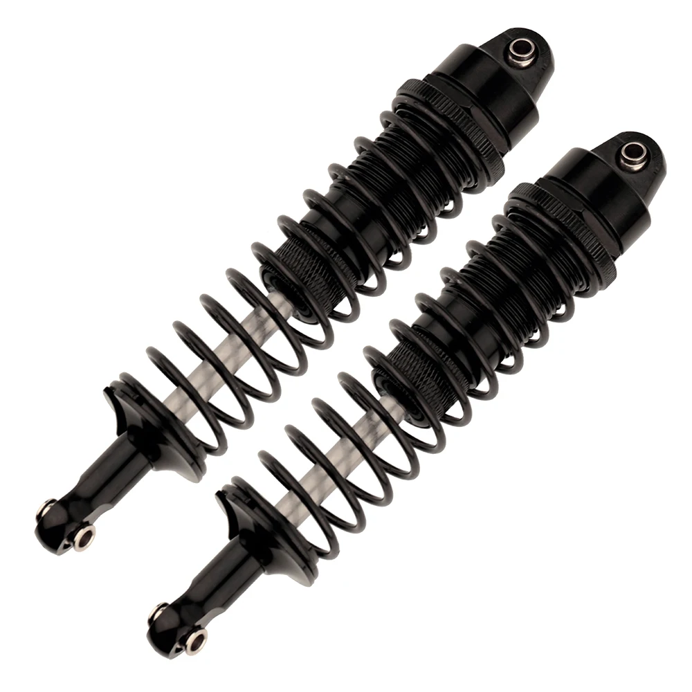 2pcs Metal Alloy Front and Rear Shock Absorber Spring for AXIAL 1/6 SCX6 Spare RC CAR 145mm Accessories Upgrade Parts