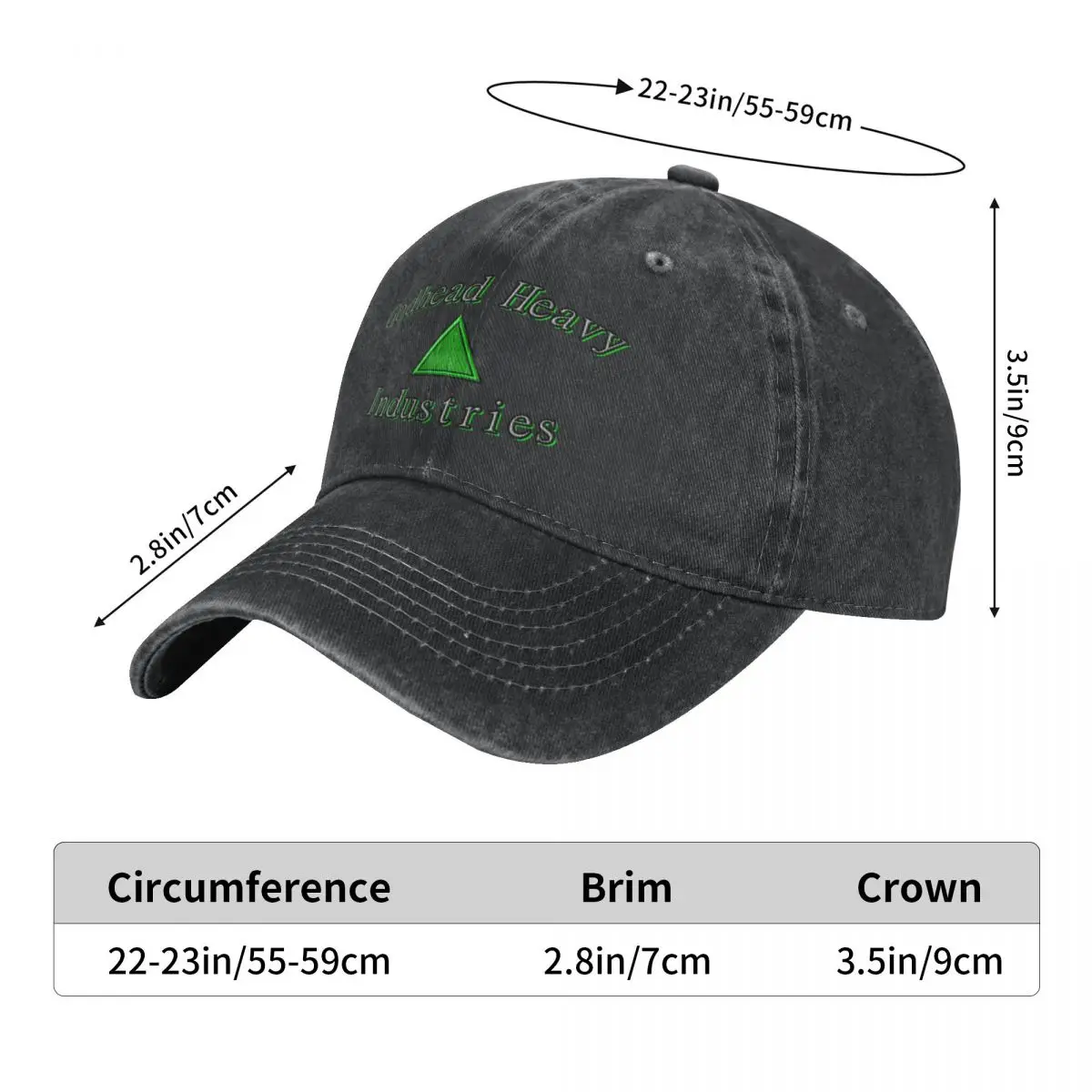 Godhead Heavy Industries Logo Casual Stylish A Baseball Cap
