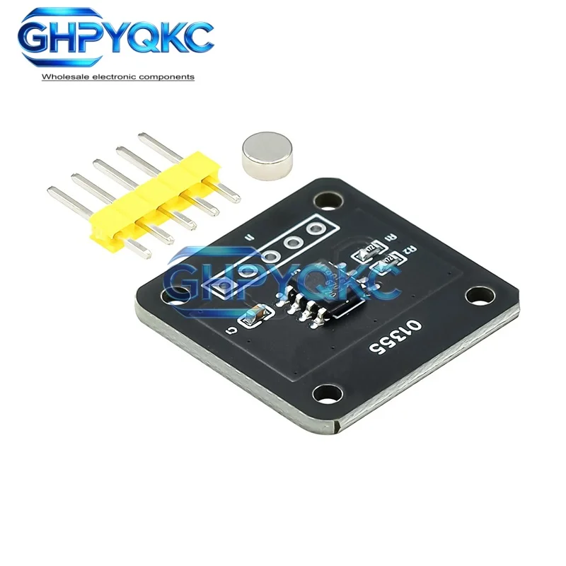 MT6701 Magnetic Encoder Module 14-Bit High Precision Angle Measurement Sensor Instead of AS5600 for Arduino Magnetic Induction