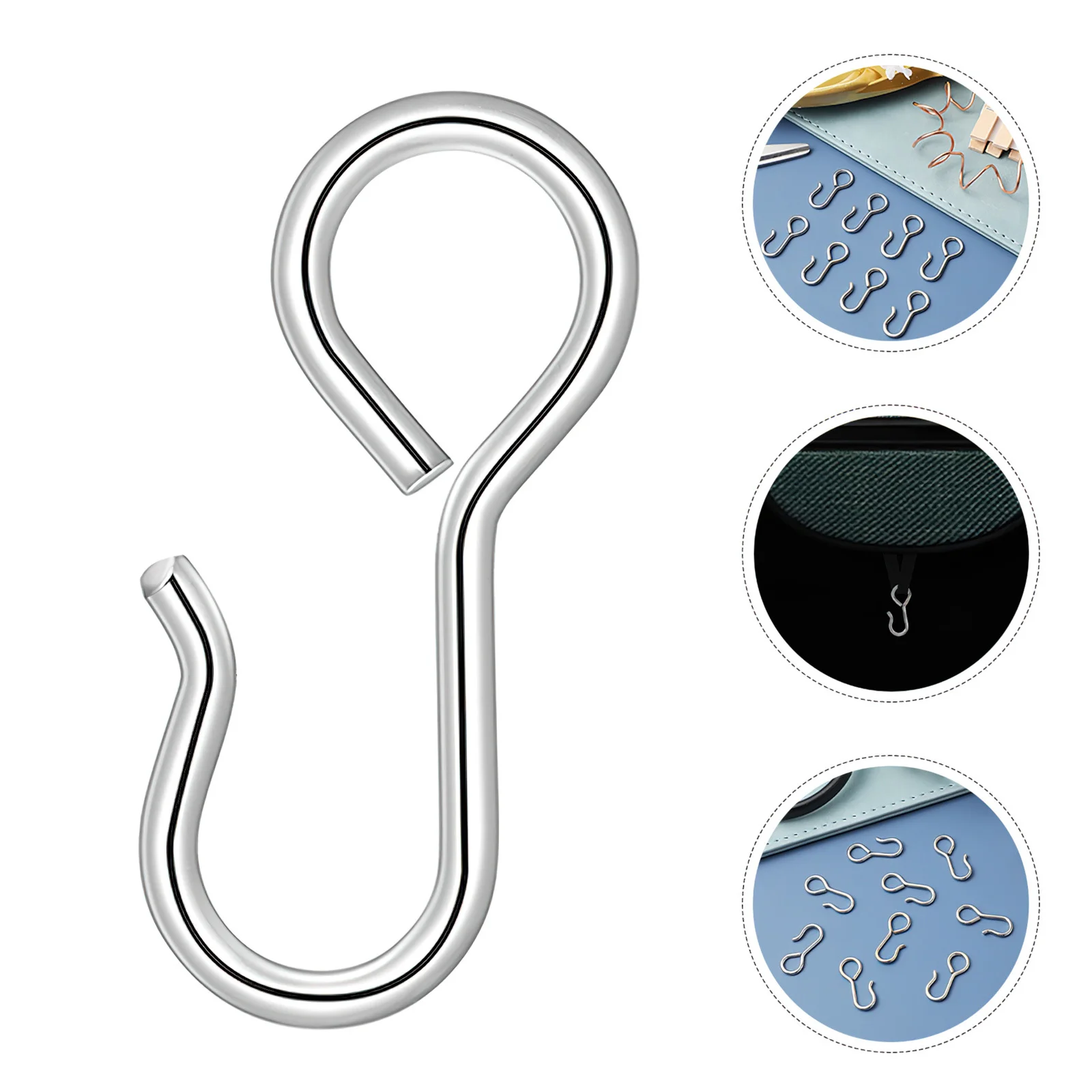 

10Pcs Car Seat Cushion S Hooks Metal Fixing Clips Holder Organizer Auto Seat Cover Accessories Anti Slip Secure