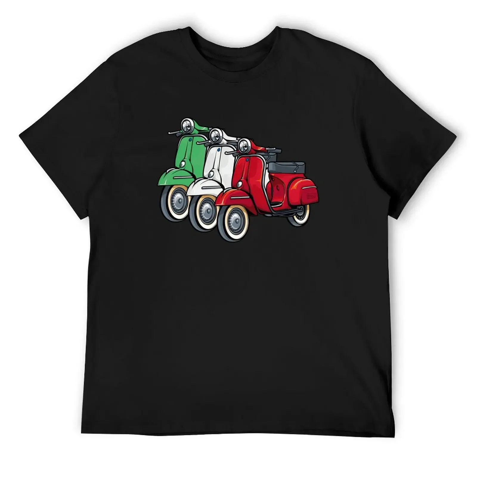 Italy Classic Scooter Moped Bike Retro Love Vintage T-Shirt sublime boys animal print heavyweights oversized t shirts for men