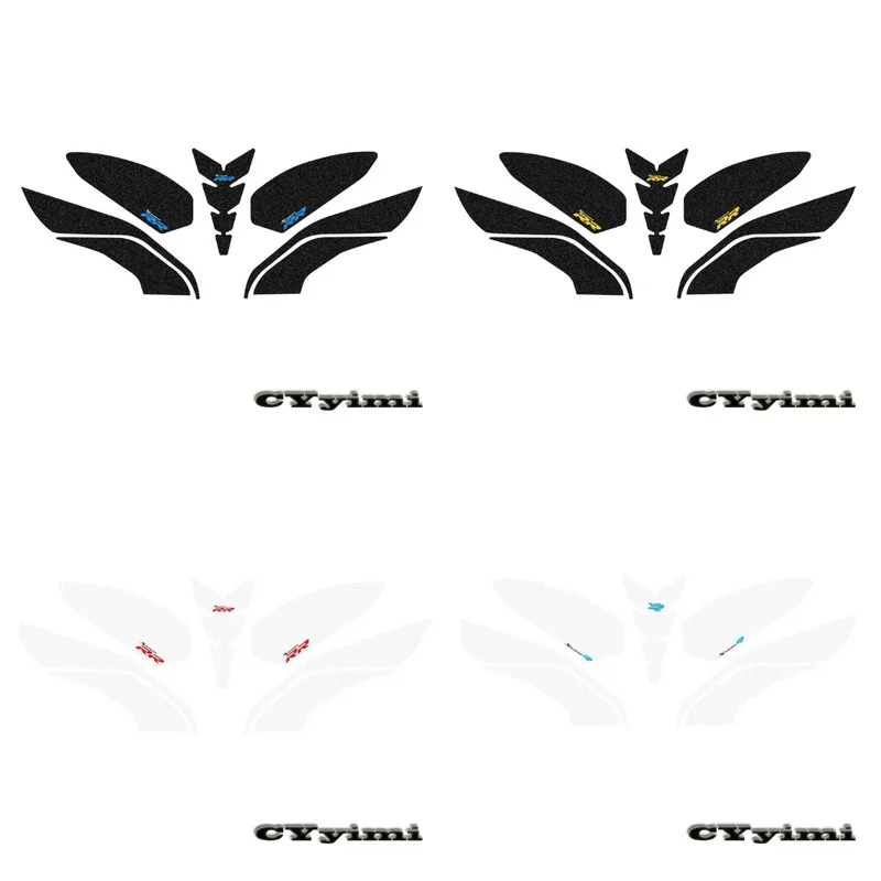 For S1000R S 1000RR 2019 2020 2021 Motorcycle Anti slip Tank Pad Side Gas Knee Protective Decal Stickers