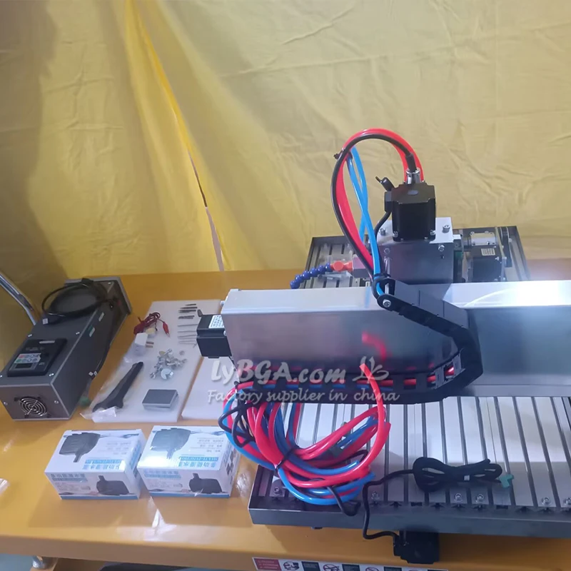 

LYFS 3040 CNC Router Engraver Milling Machine for Woodworking Acrylic Plastic Aluminum Optional 1500W 2200W Spindle 3/4/5axis