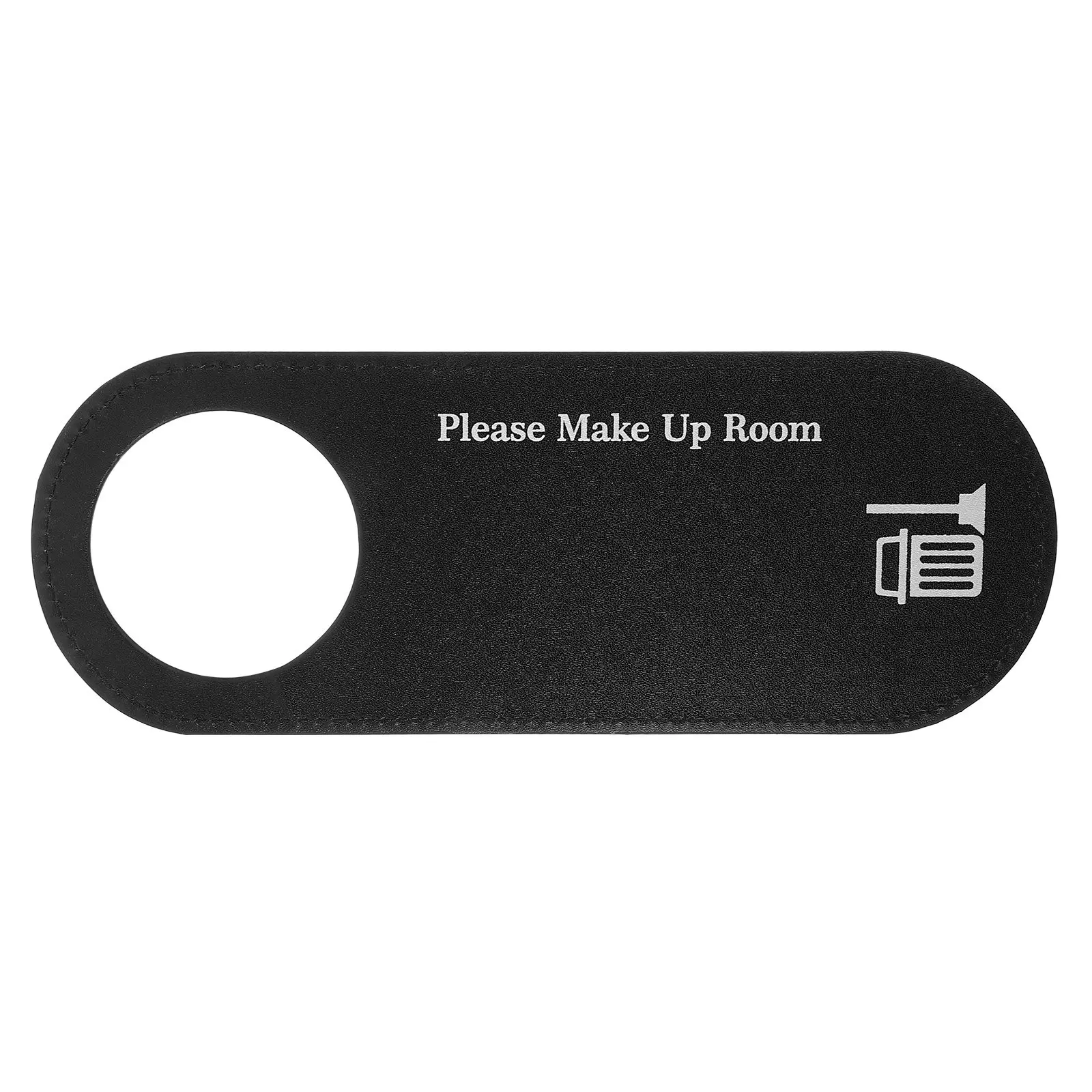 Do Not Disturb Door Hanger Sign Double Sided Acrylic Hotel Room Door Hanging Tag with Please Clean The Room Message for Hotels
