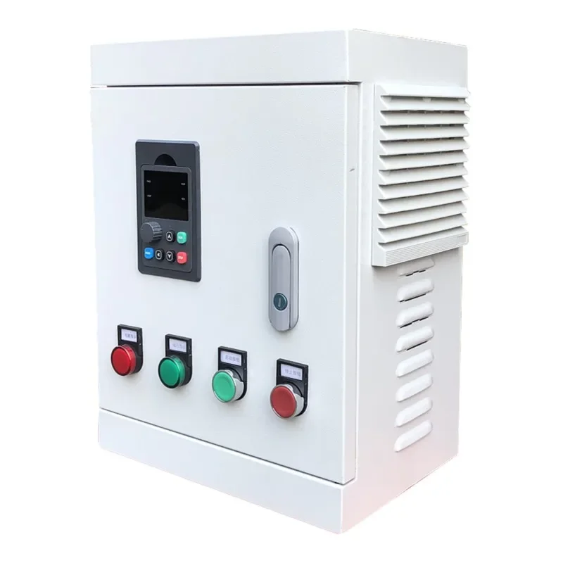 Fan Motor Water Pump Frequency Converter Cabinet Inverter Constant Pressure Water Supply Kitchen Exhaust Adjustment