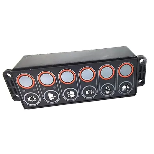 OE:21Q6-30601 21Q630601 For Hyundai Excavator R140LC9 R145CR9 R160LC9 R180LC9 R210LC9 R210NLC9 Headlight Control Switch Panel