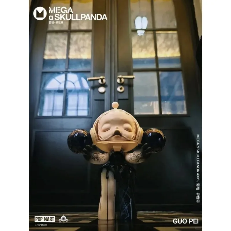 

New Genuine MEGA SKULL PANDA 400% Guopei Otherworld Series Model Figurine Holiday Gift