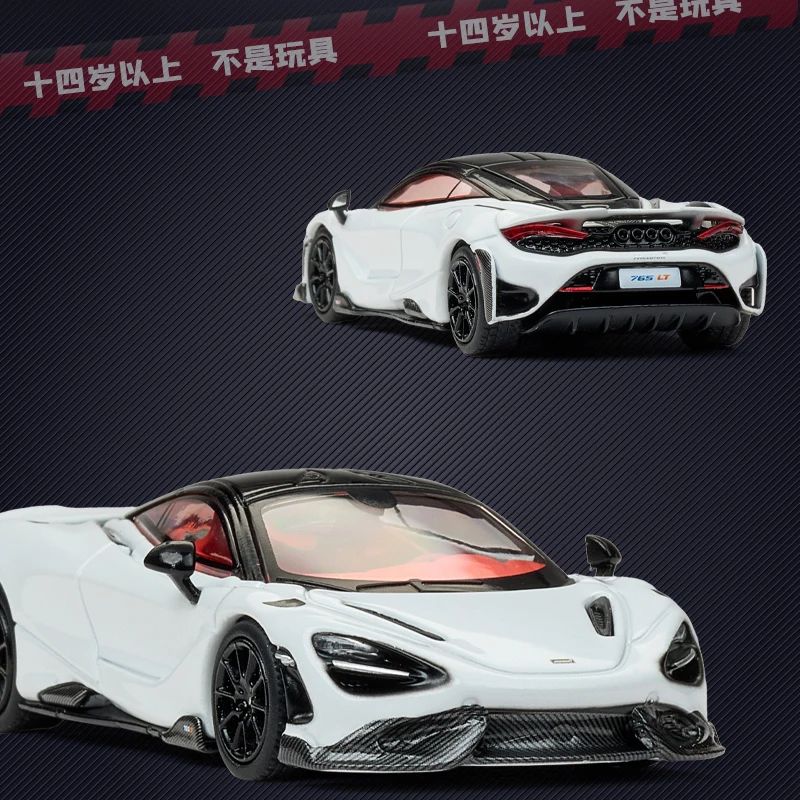 MASSDI Diecast سبيكة 1/64 765LT MCL1001/1007/1009 سينا MCL1105/1106/1107/1110 نموذج سيارة جمع عرض لعبة الهدايا التذكارية