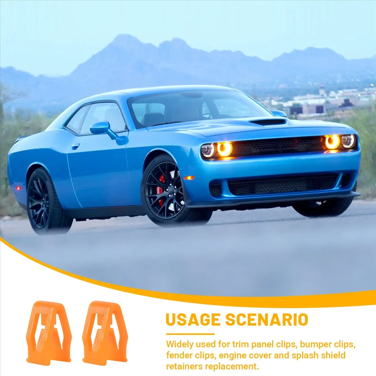 Super Sale 30Pcs Center Console Radio DVD Dash Panel Switch Clip Body Trim Retainer for Ford F-150 Mustang for Dodge Challenger
