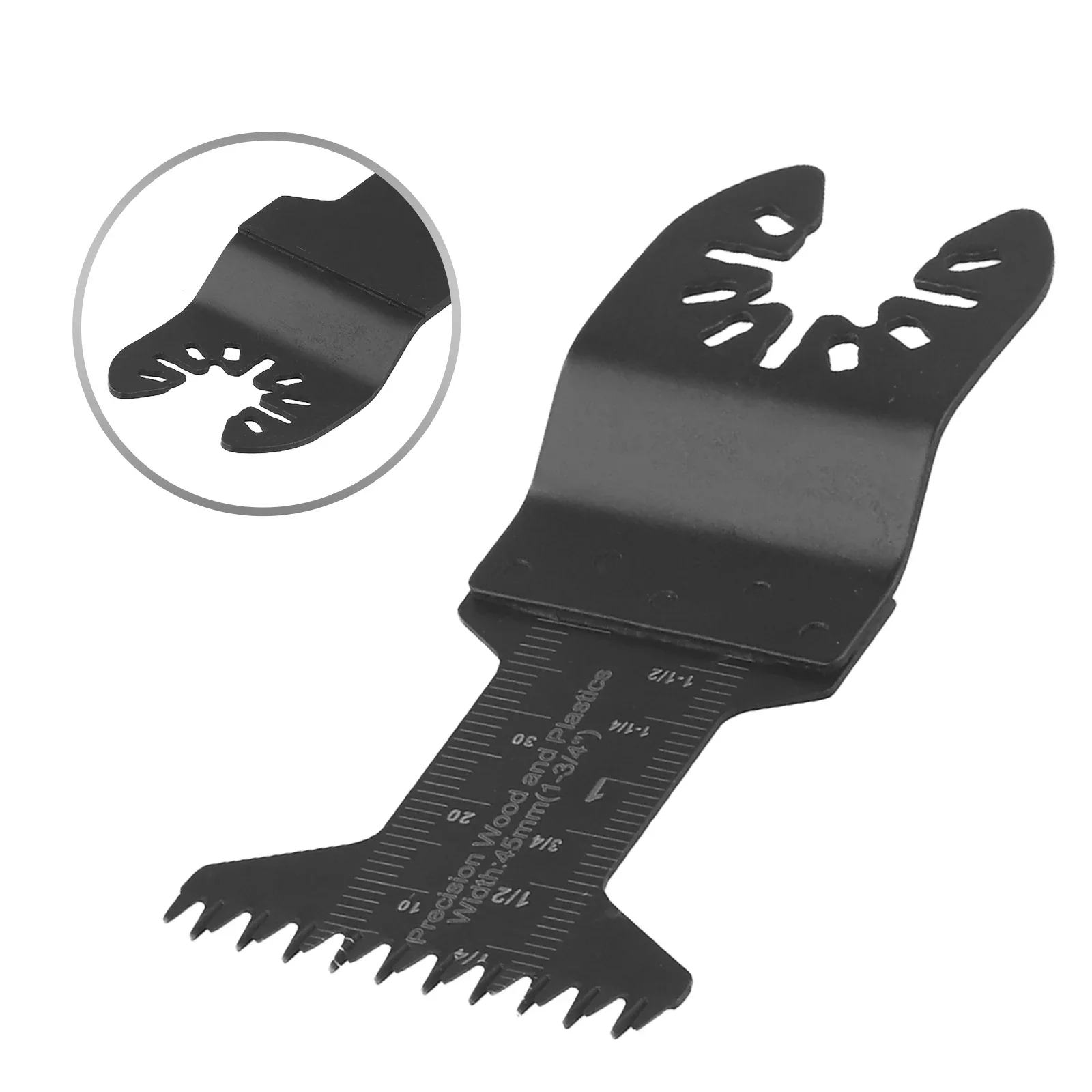 Substituição Saw Blade for Garden, High Carbon Steel, Multitool, Oscillating Power, Ferramentas de corte, Acessórios, Preto, 1 Pc, 2Pcs