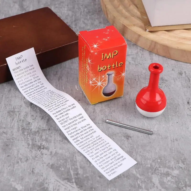 Imp Bottle Mentalism Magic Tricks Tumbler Classic Illusions Gimmick Magic Props Close Up Street Magician Accessories