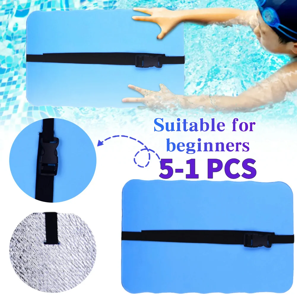 Safety Swim Floating Belt EVA Aluminum Film Swimming Floating Board Adjustable Swim Training Buoyancy Belt for Swim Beginners