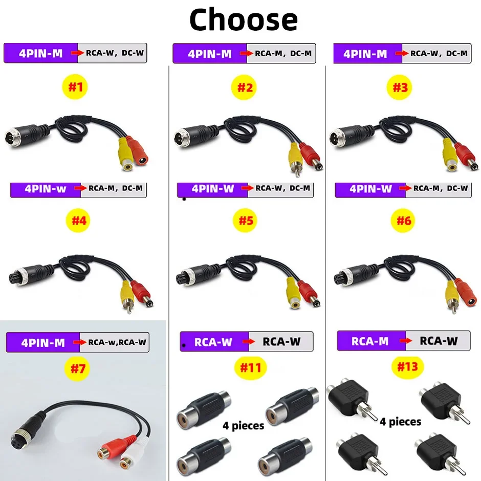 4Pin Aviation Head …