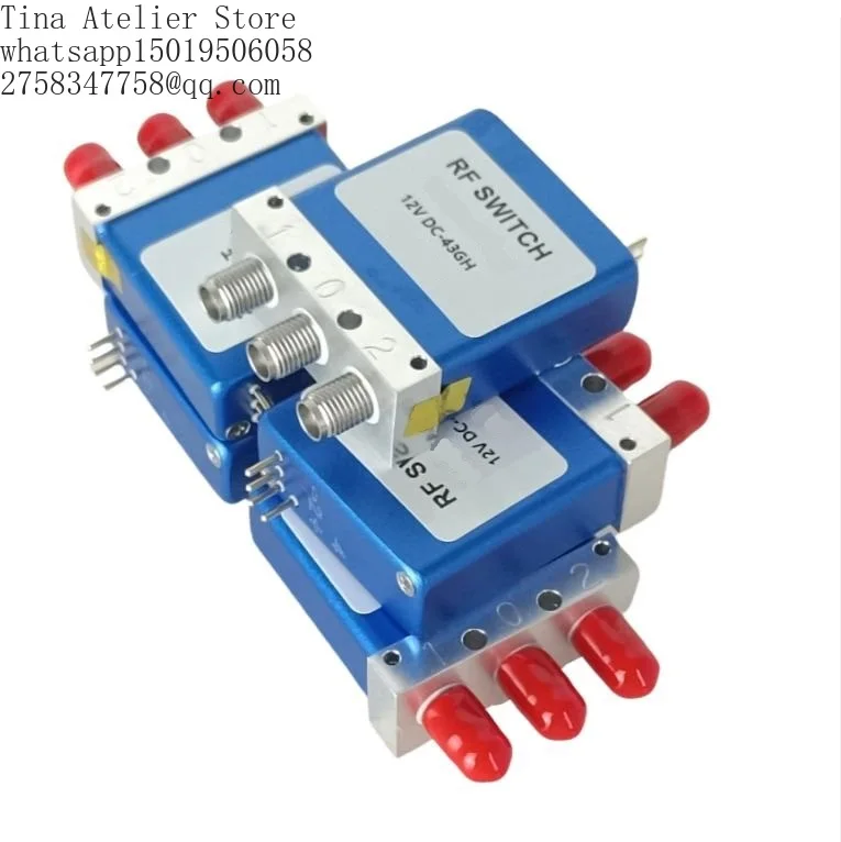 High Isolation DC-43.5 GHz Coaxial Switch 2.92 Connector 4W Ttl Drive Control Mechanical Microwave Switch for Test Equipment