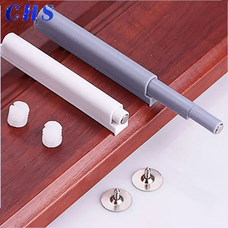 1PC Gray White Cabinet Catches Door Stop Damper Buffer Kitchen Closet Door Quiet Damper Buffer Soft Closer Cushion Close