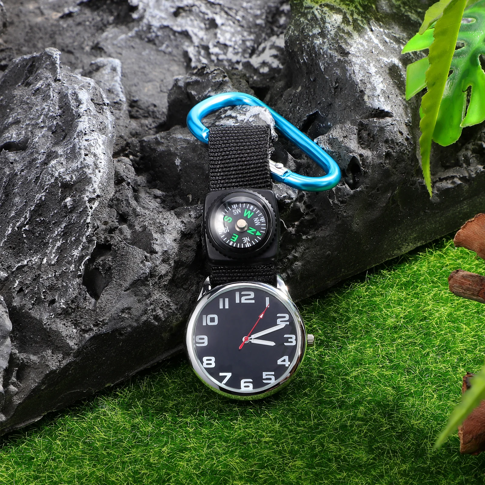 ساعة ممرضة تسلق الجبال بتصميم مشبك أزرق سماوي للرياضات الخارجية وحلقة تسلق للعمل الداخلي معلقة ومتينة وبسيطة #5