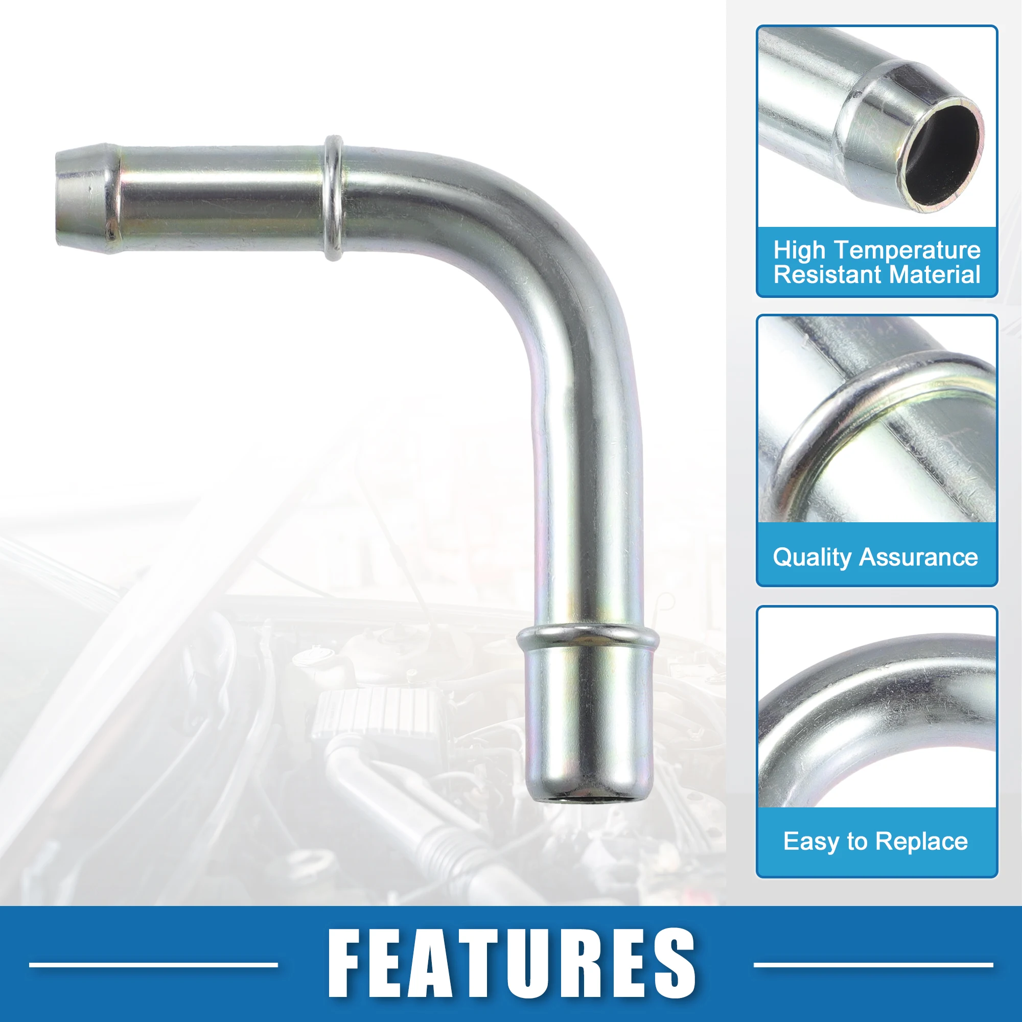 A-Premium HVAC Heater Hose Assembly For Ford F-150 & E-Series Vans 1997-2004 With 4.2L Engine